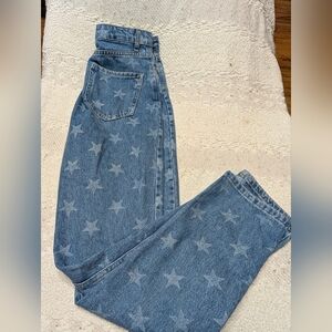Nasty Gal Women's Star Jeans Size 4